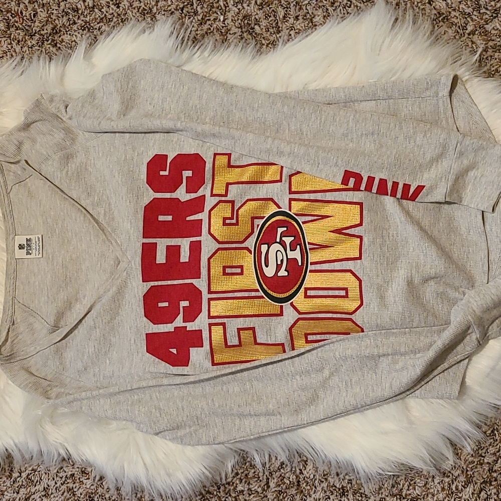 PINK VS 49ers Long Sleeve